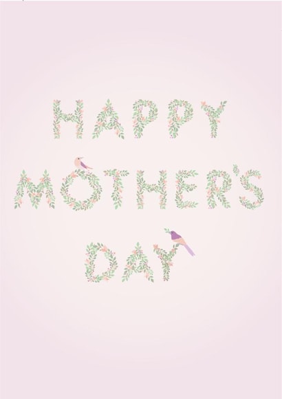 floral pretty Mothers Day Card 24149 created by Dee Cresswell