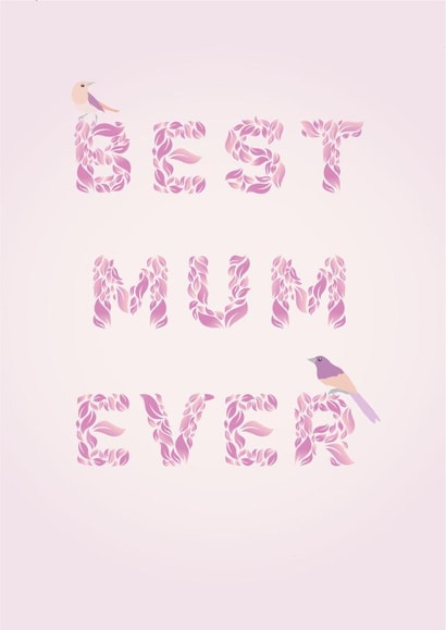 best mum Mothers Day Card 24150 created by Dee Cresswell