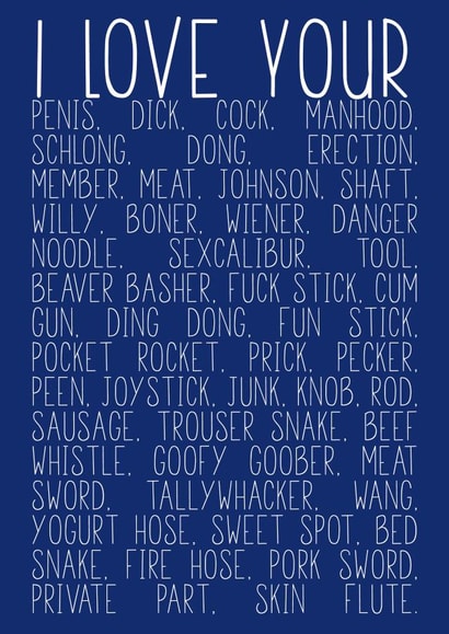 Boyfriend Husband Valentines Day Card 40366 created by Oh You Know Aaron