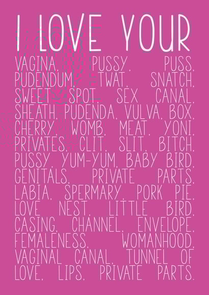 Wife Girlfriend Valentines Day Card 40367 created by Oh You Know Aaron