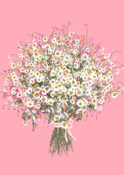 plants Lavender Thank You Card 20417 created by JeJu Studio