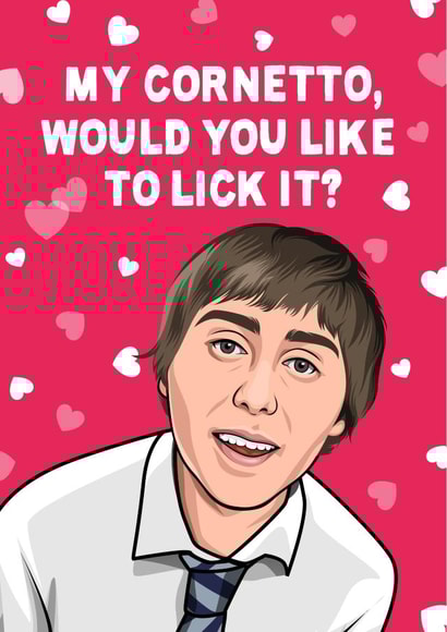inbetweeners funny Anniversary Card 40507 created by All Things Banter
