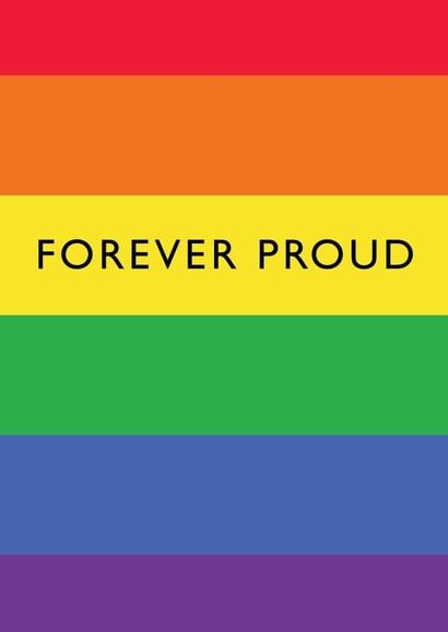 forever proud Love & Friendship Card 43664 created by Morris Art & Soul