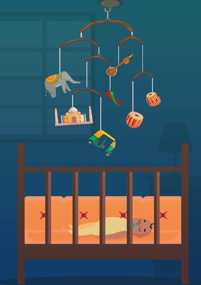 baby cute New Baby Card 45198 created by Eastential