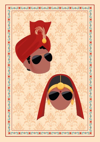 traditional illustration Valentines Day Card 45201 created by Eastential