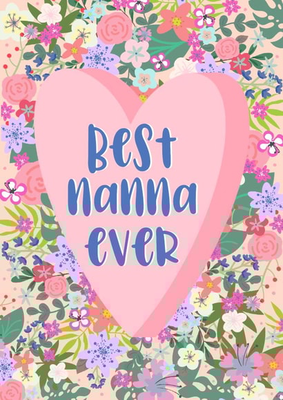 Grandma Nana Birthday Card 18821 created by Little Cat Creates