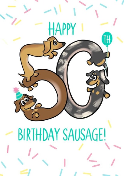 50 50th Birthday Card 19433 created by Laura Deakin