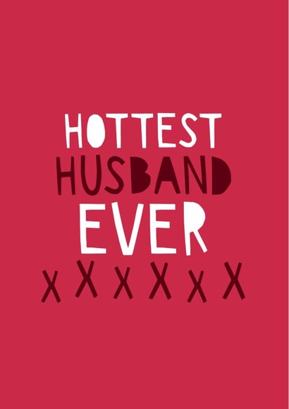 hot husband husband Valentines Day Card 3740 created by Bow & Bell