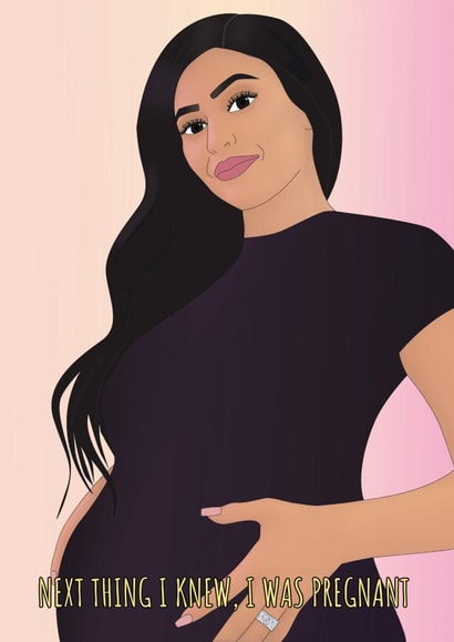 kylie jenner kardashians Pregnancy Card 19682 created by Meme Girls Designs