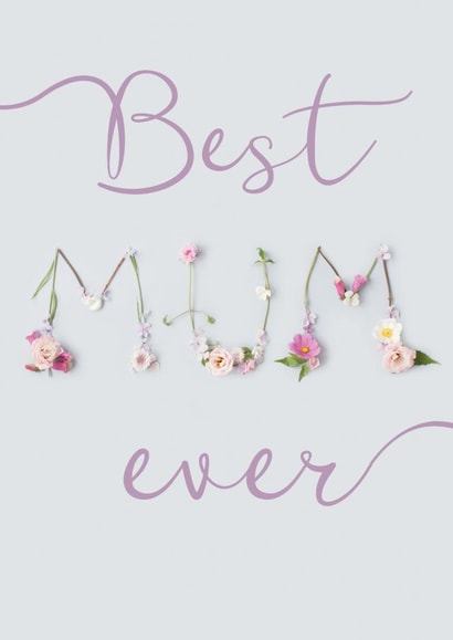 best mum Mothers Day Card 30788 created by Love Lila Photography