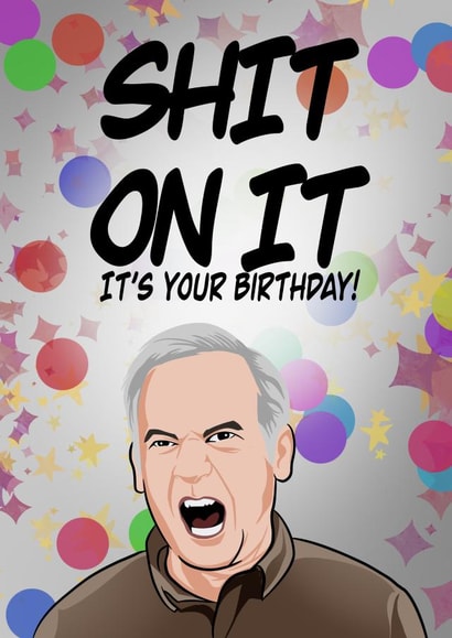 friday night dinner Film/TV/Netflix Birthday Card 44175 created by Parker Art & Design