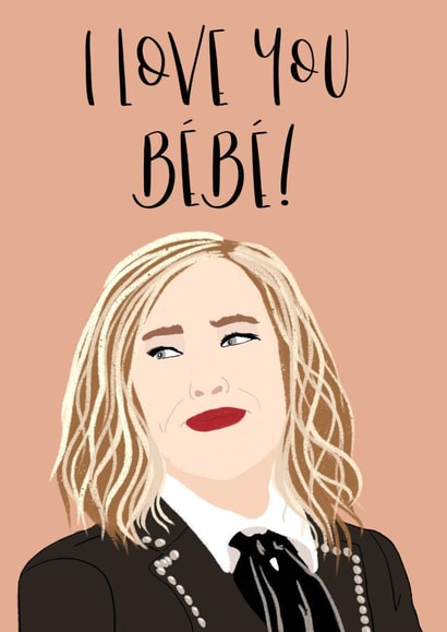 Moira Rose card created by Laura Did That