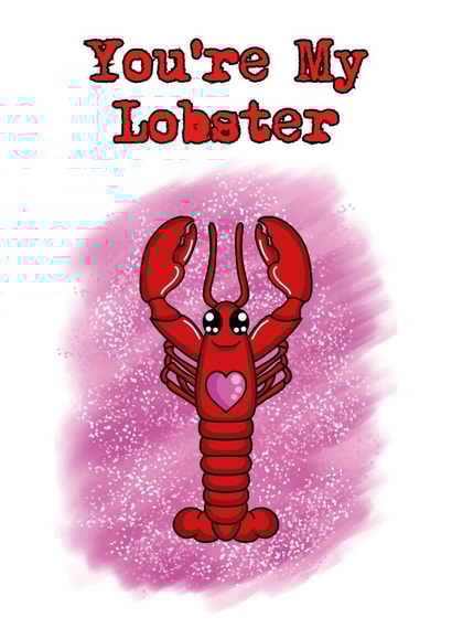 You’re My Lobster  Anniversary Card created by Babs King Design