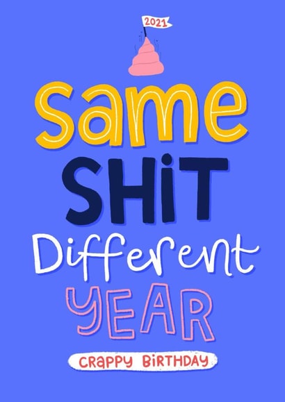 2021 same Birthday Card 33413 created by Blue Kiwi Design