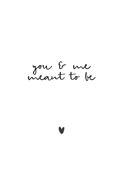 Meant to be card created by Audrey & Coco