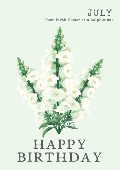 flower pretty Birthday Card 10400 created by Summer Lane Studio