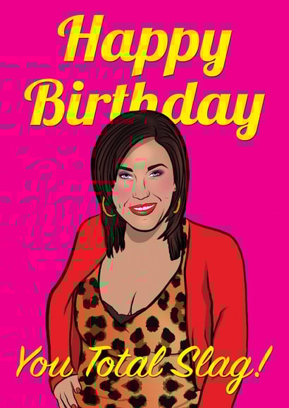 peggy mitchell eastenders Birthday Card 14007 created by Foggish