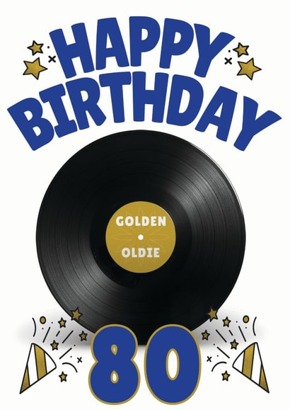 record Retro/Vintage Birthday Card 13096 created by ShortRound888
