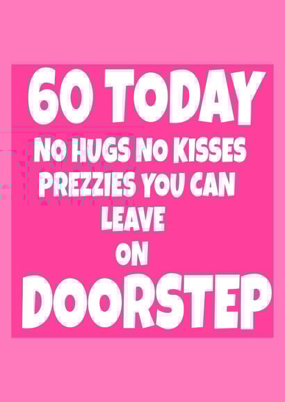 60 60th Birthday Card 36969 created by RASAR