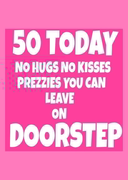 50 50th Birthday Card 13543 created by RASAR