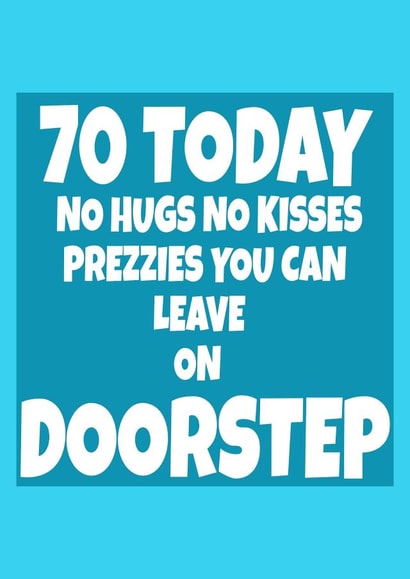 70 70th Birthday Card 36970 created by RASAR 