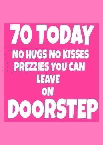 70 70th Birthday Card 36971 created by RASAR 