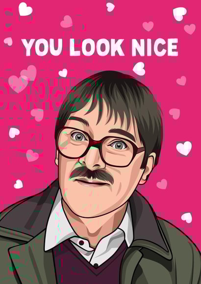 friday night dinner look Valentines Day Card 16194 created by All Things Banter