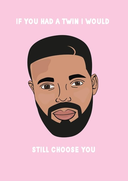 drake pop culture Valentines Day Card 36816 created by Lovely Boy Designs