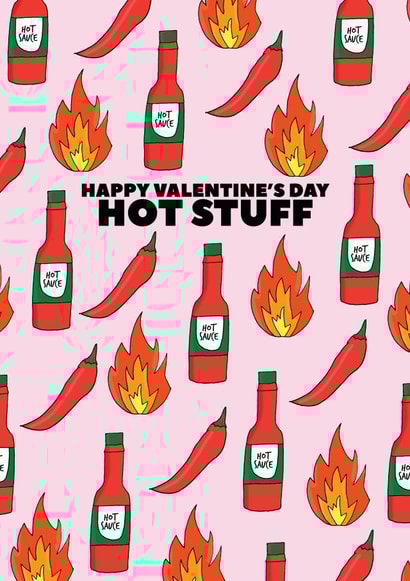 hot stuff chilli Valentines Day Card 16732 created by Pearl Ivy
