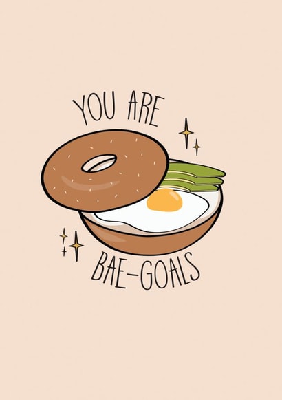 Puns funny Valentines Day Card 15522 created by Blackcat and Bumble