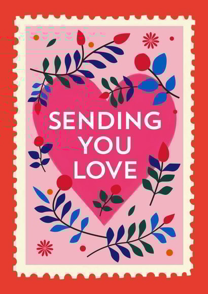 sending you Thinking of you Card 4384 created by TRICIA O