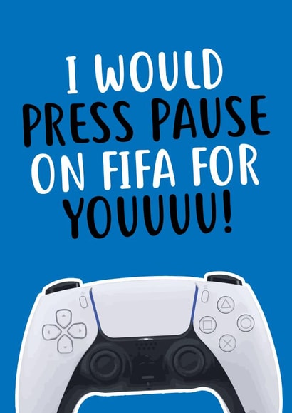 PS5 Controller Valentines Day Card 33654 created by @linesbehind