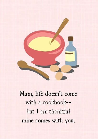 life doesnt Mothers Day Card 9178 created by The Grumpy Pug