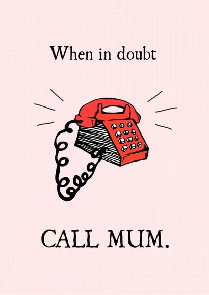 when in Mothers Day Card 9179 created by The Grumpy Pug