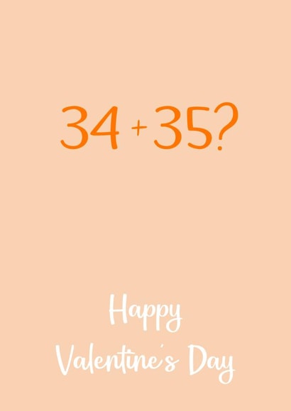 Valentine’s Day 69 Valentines Day Card 32736 created by Josh Daniel