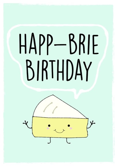 happ-brie brie Birthday Card 20138 created by C+C Cards