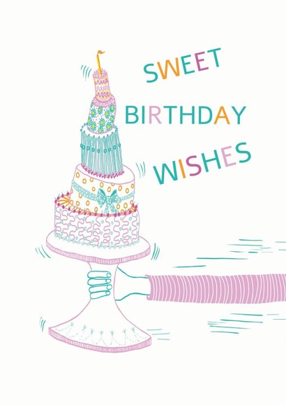 sweet wishes Birthday Card 34292 created by YouBloom