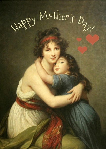 hearts historic Mothers Day Card 46859 created by Audrey Drake