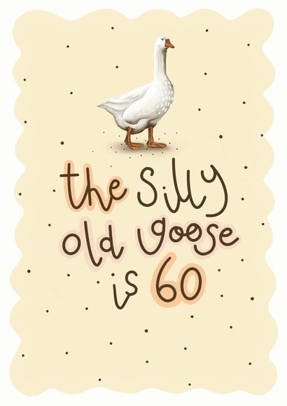 silly old Birthday Card 14812 created by Hot Dog greetings