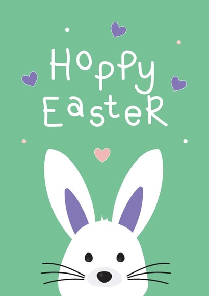 hoppy happy easter Easter Card 17345 created by Holly Tillier