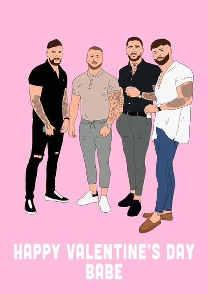 lads meme Valentines Day Card 43741 created by Swazzdraws