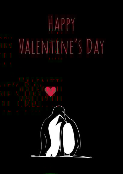 cute Animals Valentines Day Card 20768 created by Mayah Wetherell