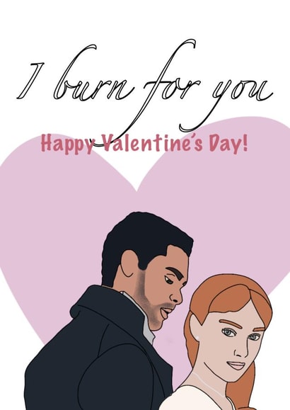 burn for Valentines Day Card 13341 created by LMDesigns