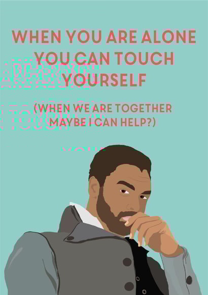 bridgerton duke Valentines Day Card 30958 created by Betsy Benn