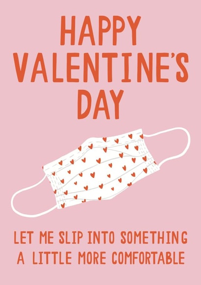 Face Mask Valentine's Day Card created by Jessica Harvey