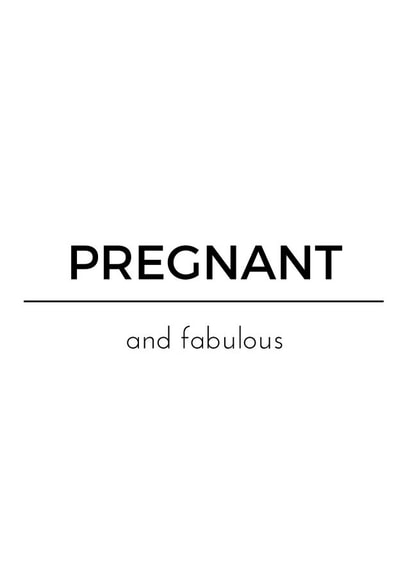 Pregnant and New Baby Card 10411 created by Hello Wellness