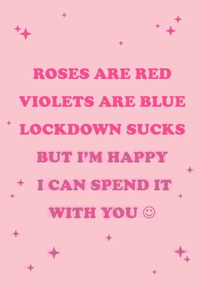 roses are red violets are blue Valentines Day Card 40709 created by YOB & YAG