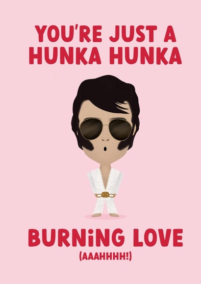 Elvis Valentine's Card created by Courtney