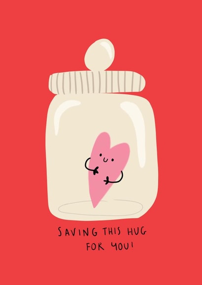 GALENTINES HEART Love & Friendship Card 20523 created by NICHOLA COWDERY ILLUSTRATIONS 