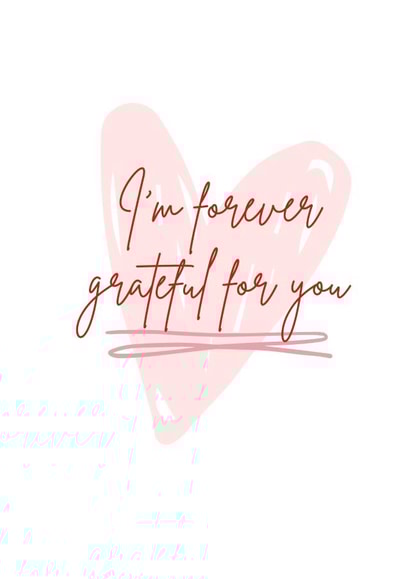 forever grateful Valentines Day Card 14598 created by Levi & Mabel